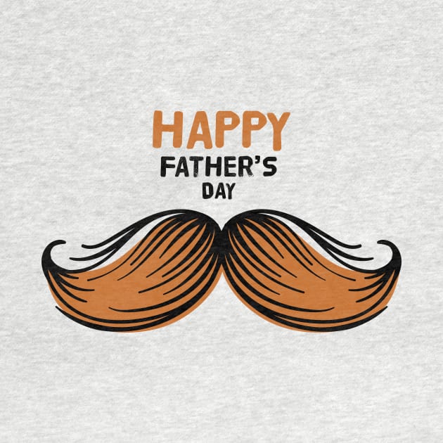 Mustache Ideology Handlebar Mustache Happy Fathers Day by rjstyle7